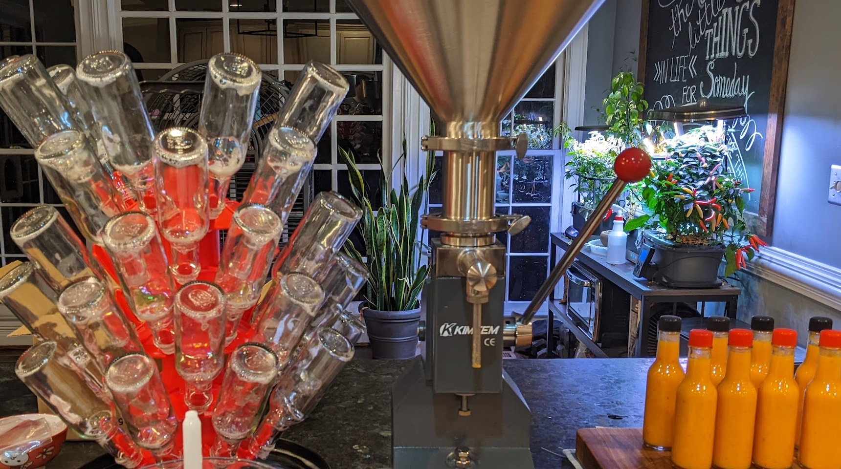 Drawstring top with elastic loop closure and textured interior padding.